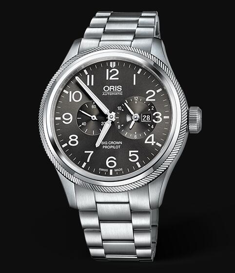 Oris Aviation Big Crown Pointer WORLDTIMER 44.7mm Replica Watch 01 690 7735 4063-07 8 22 19-1